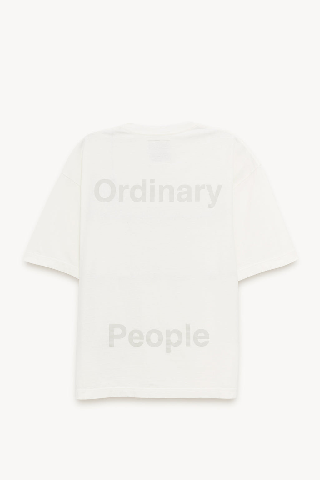 MAISON MIHARA YASUHIRO WHITE LEON PRINTED T SHIRT