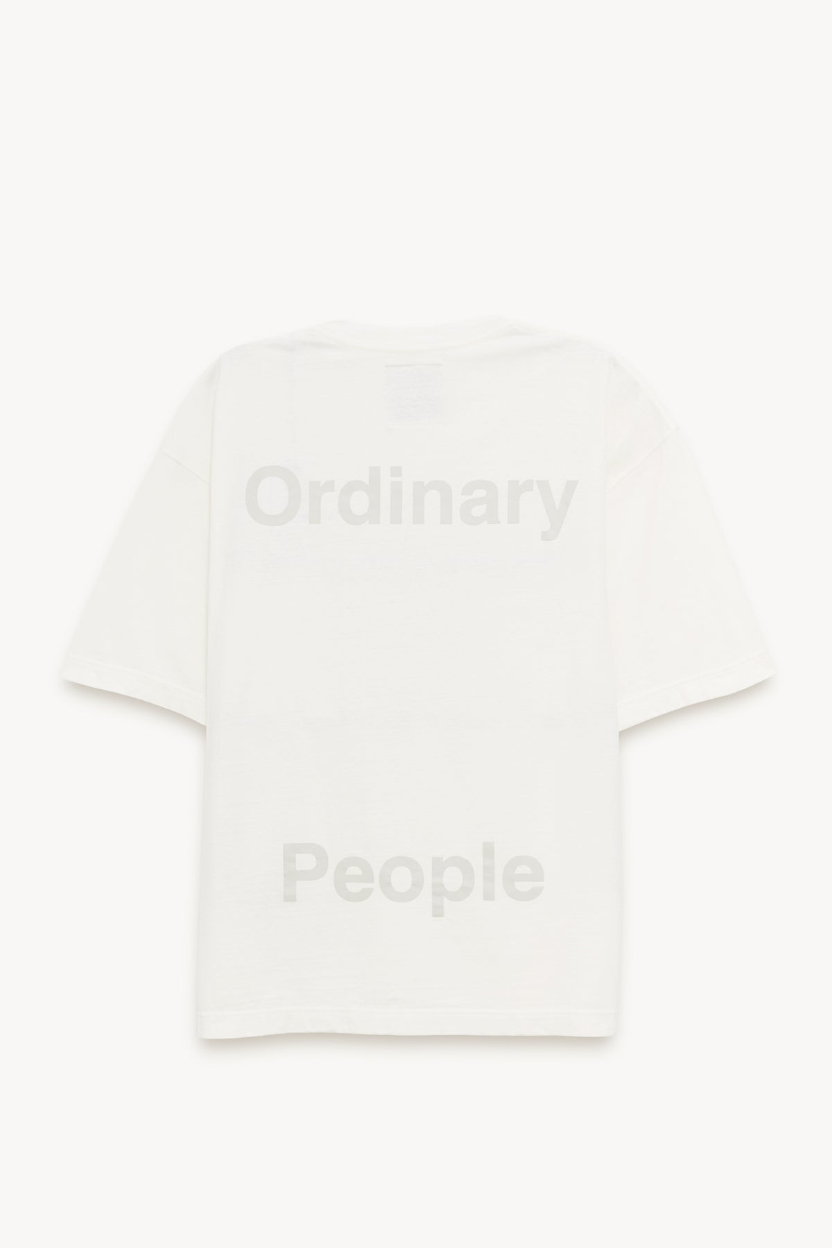 MAISON MIHARA YASUHIRO WHITE LEON PRINTED T SHIRT
