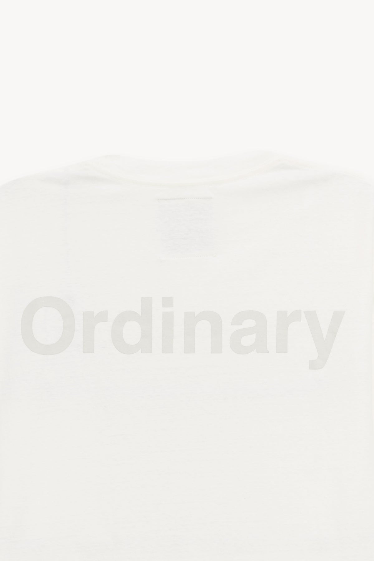 MAISON MIHARA YASUHIRO WHITE LEON PRINTED T SHIRT