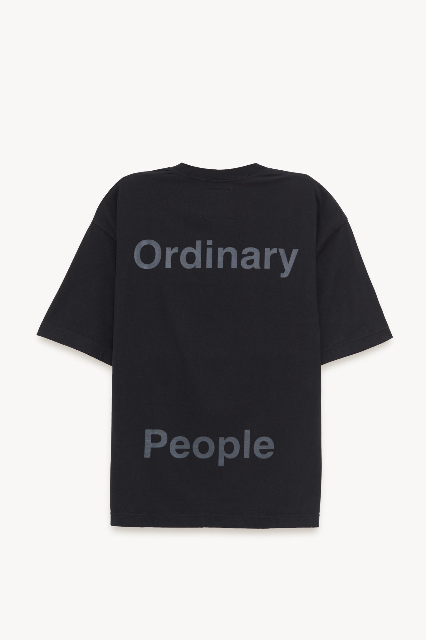 MAISON MIHARA YASUHIRO BLACK LEON PRINTED T SHIRT