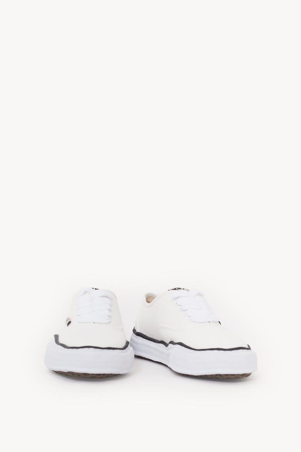 MAISON MIHARA YASUHIRO WHITE BAKER SNEAKERS
