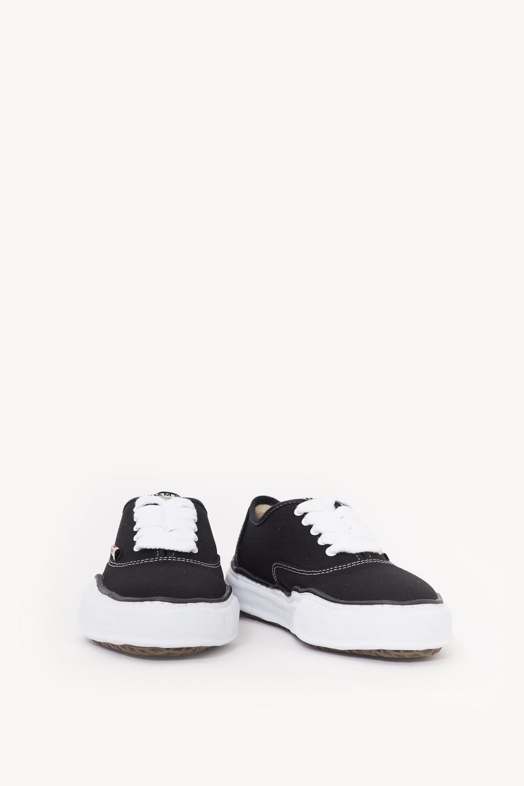 MAISON MIHARA YASUHIRO BLACK BAKER SNEAKERS