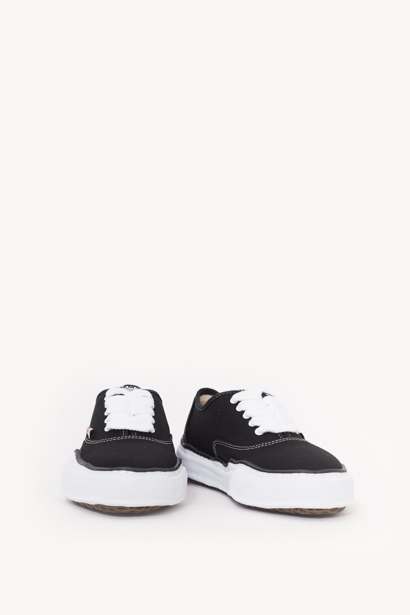 MAISON MIHARA YASUHIRO BLACK BAKER SNEAKERS