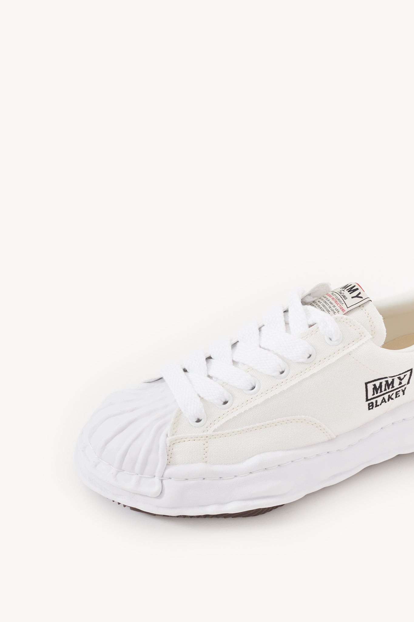 MAISON MIHARA YASUHIRO WHITE BLAKEY SNEAKERS