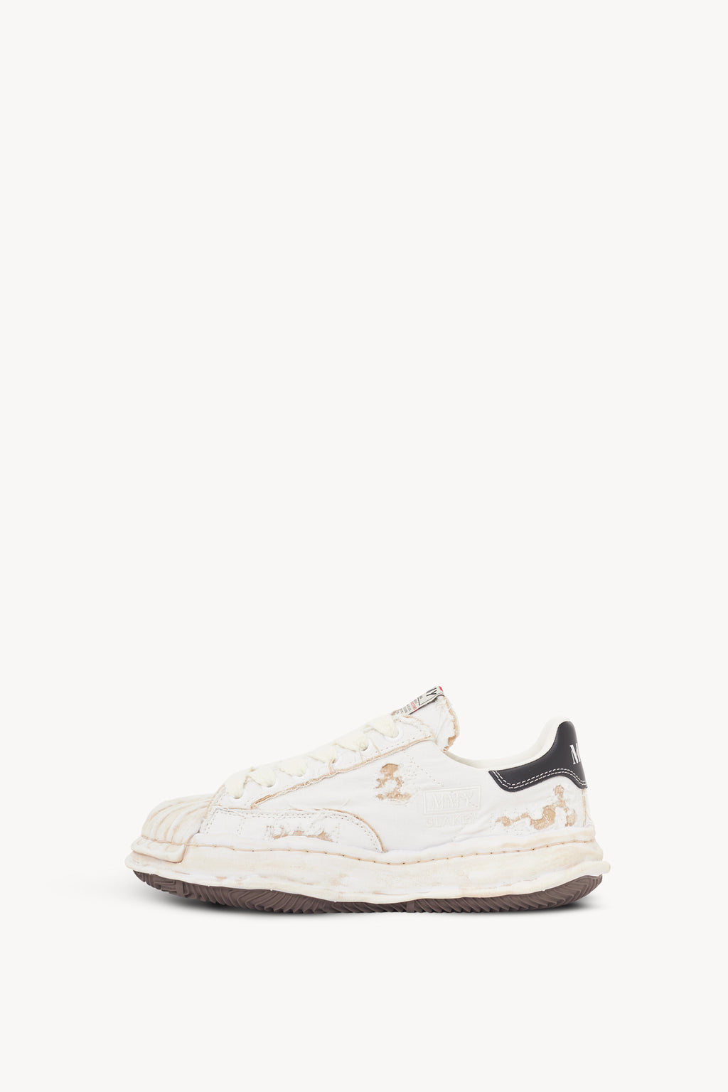 MAISON MIHARA YASUHIRO VINTAGE WHITE BLAKEY SNEAKERS