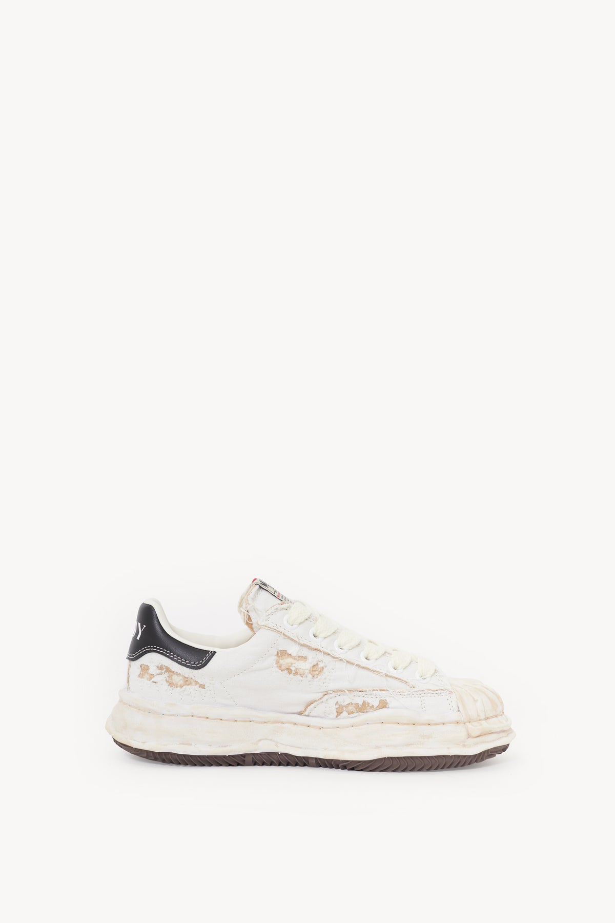 MAISON MIHARA YASUHIRO VINTAGE WHITE BLAKEY SNEAKERS
