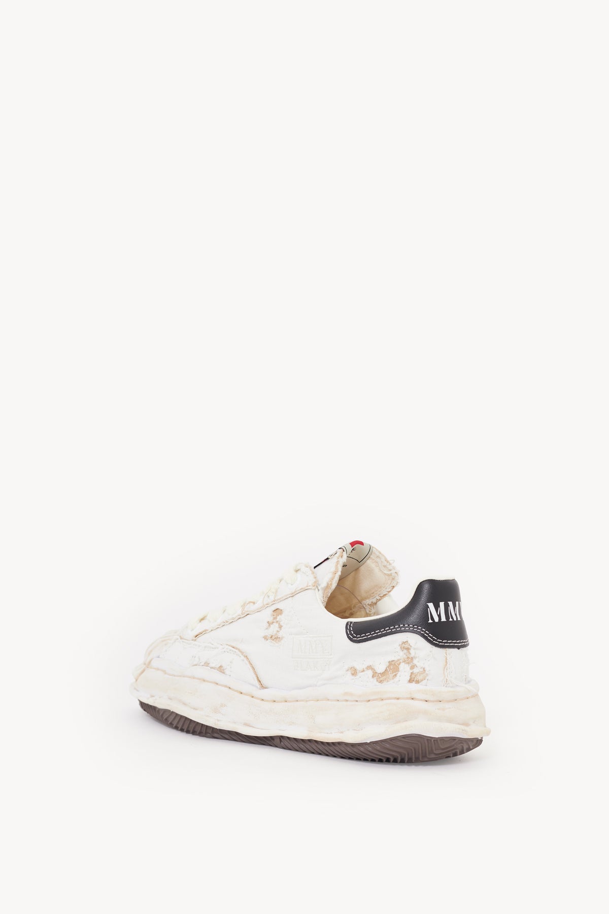MAISON MIHARA YASUHIRO VINTAGE WHITE BLAKEY SNEAKERS