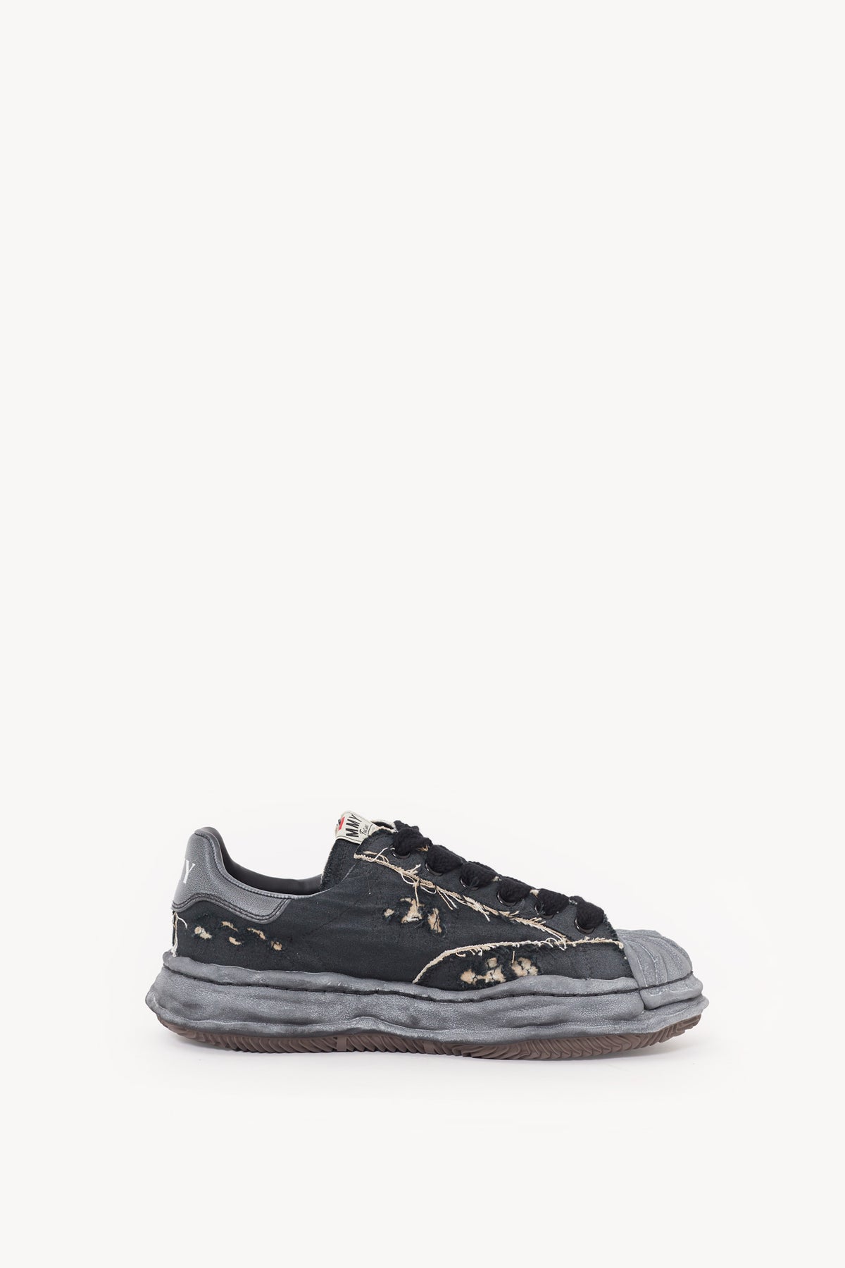MAISON MIHARA YASUHIRO VINTAGE BLACK BLAKEY SNEAKERS