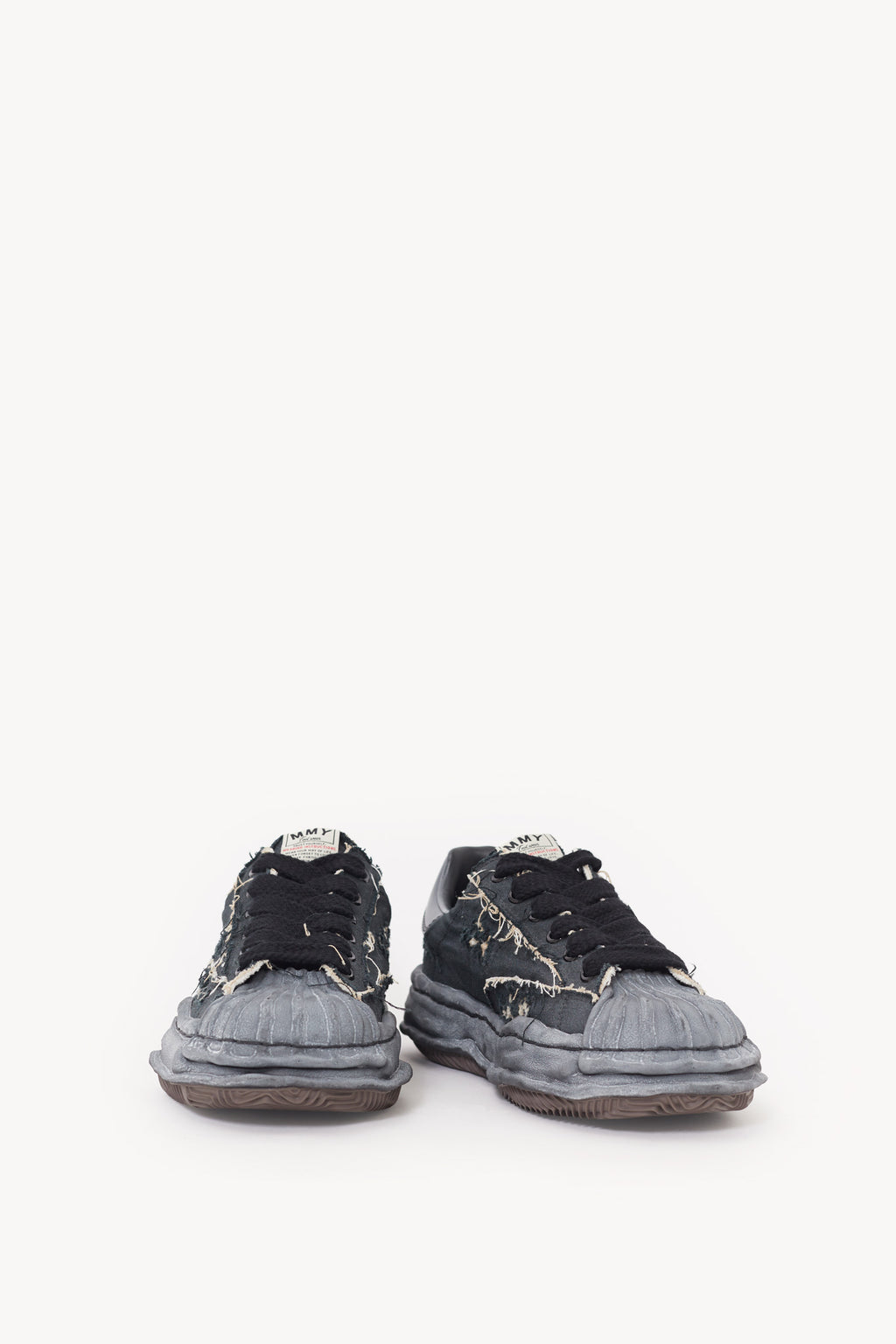 MAISON MIHARA YASUHIRO VINTAGE BLACK BLAKEY SNEAKERS