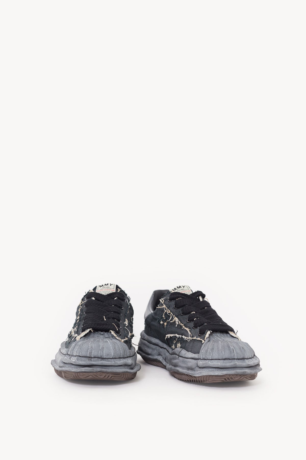 MAISON MIHARA YASUHIRO VINTAGE BLACK BLAKEY SNEAKERS
