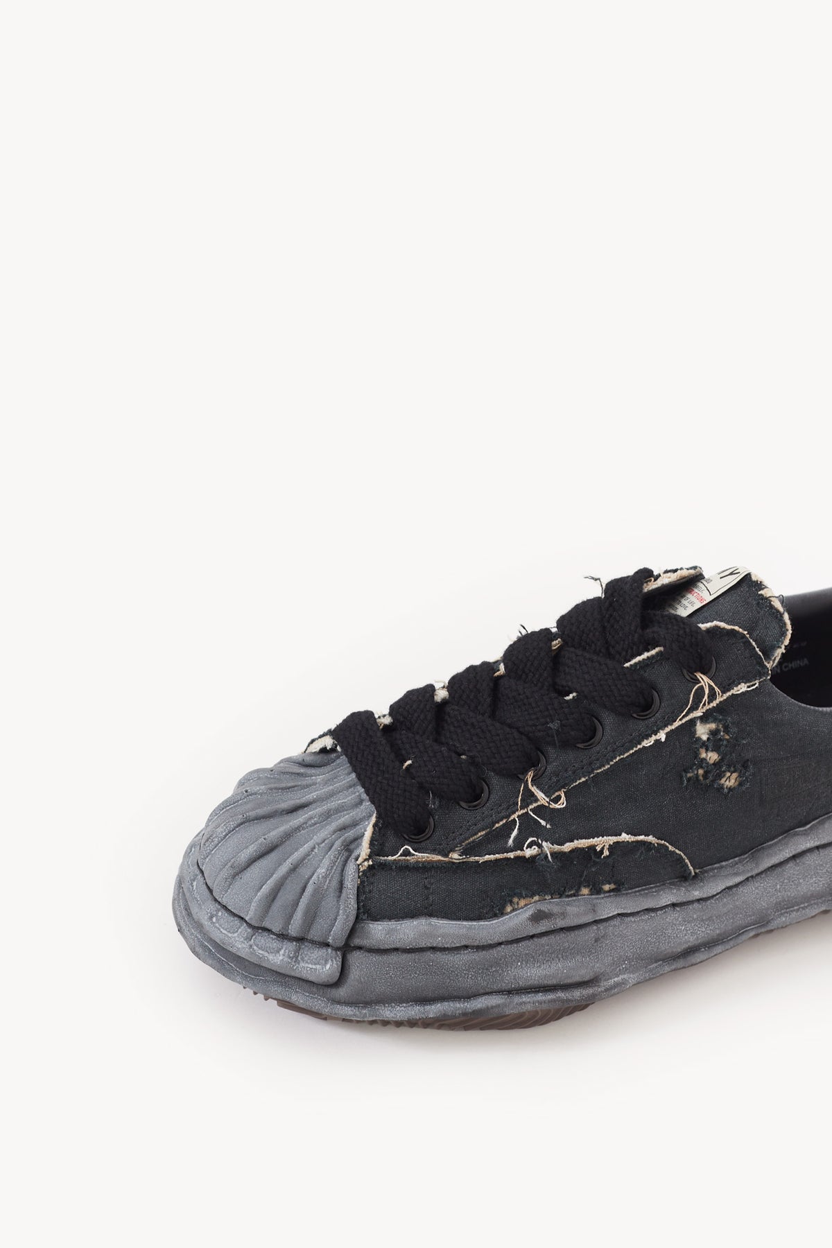 MAISON MIHARA YASUHIRO VINTAGE BLACK BLAKEY SNEAKERS