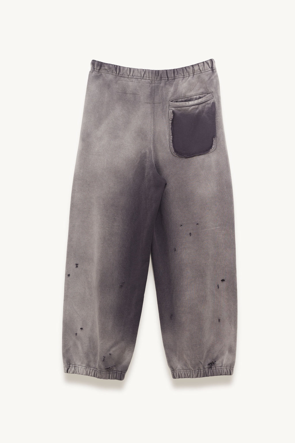 MAISON MIHARA YASUHIRO BLACK SUN FADED PANTS