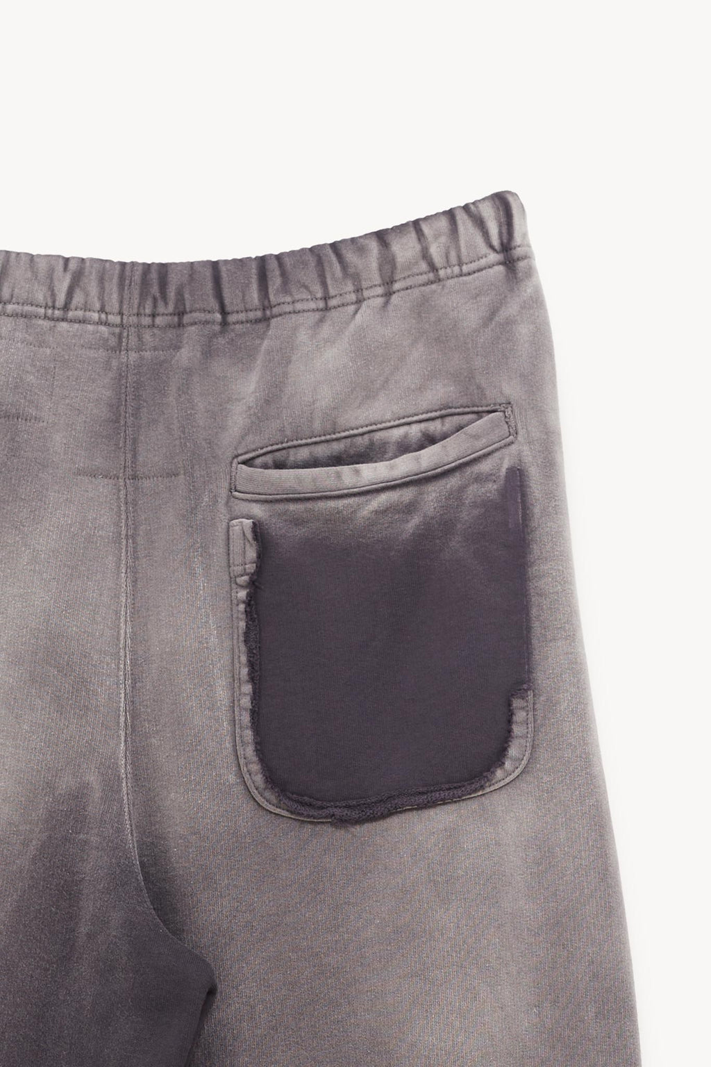 MAISON MIHARA YASUHIRO BLACK SUN FADED PANTS