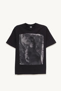 STUSSY BLACK DOUBLE VENUS T SHIRT