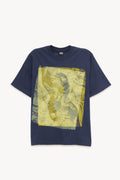 STUSSY NAVY DOUBLE VENUS T SHIRT