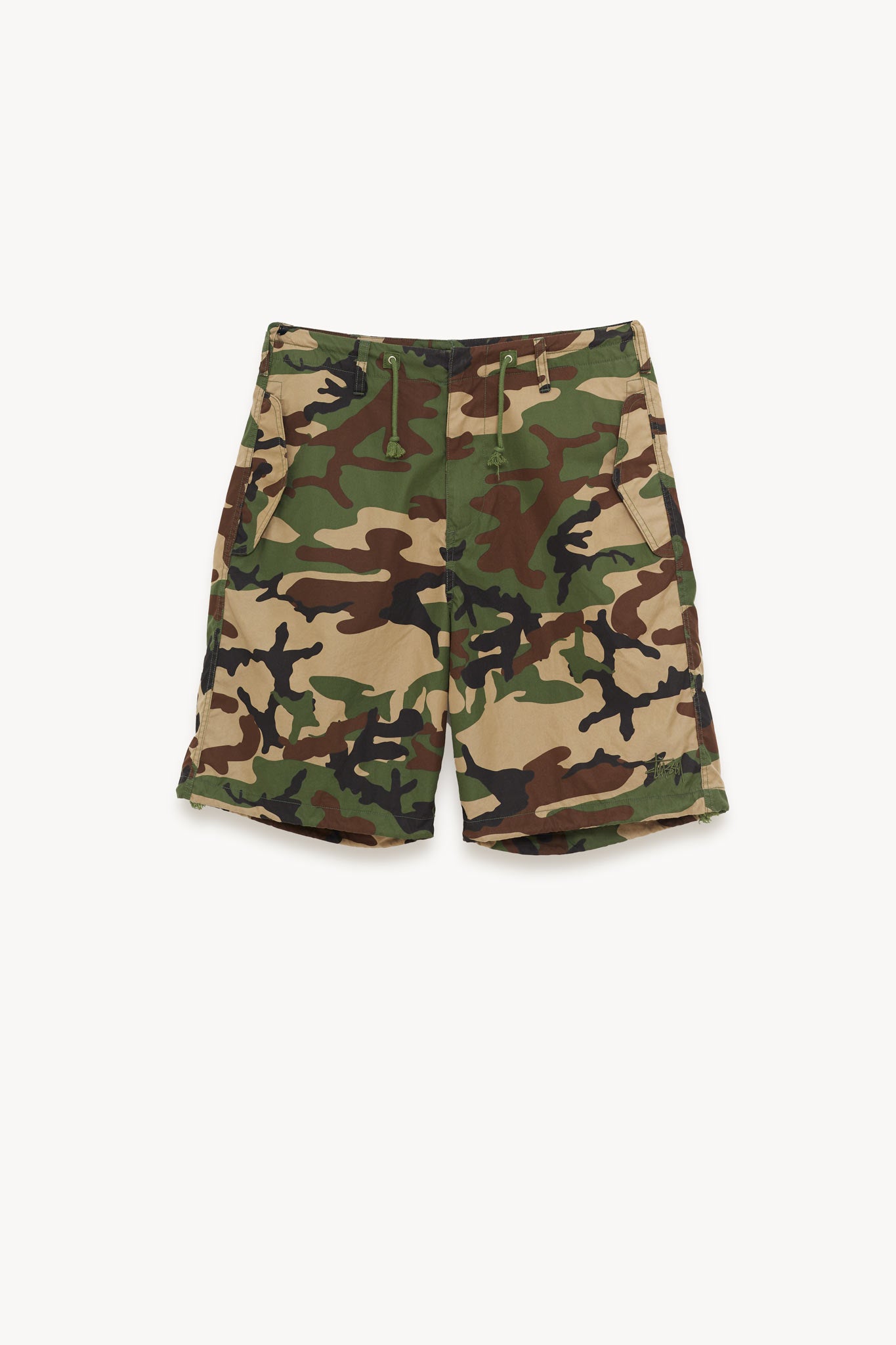 STUSSY GREEN CAMO SURPLUS SHORT