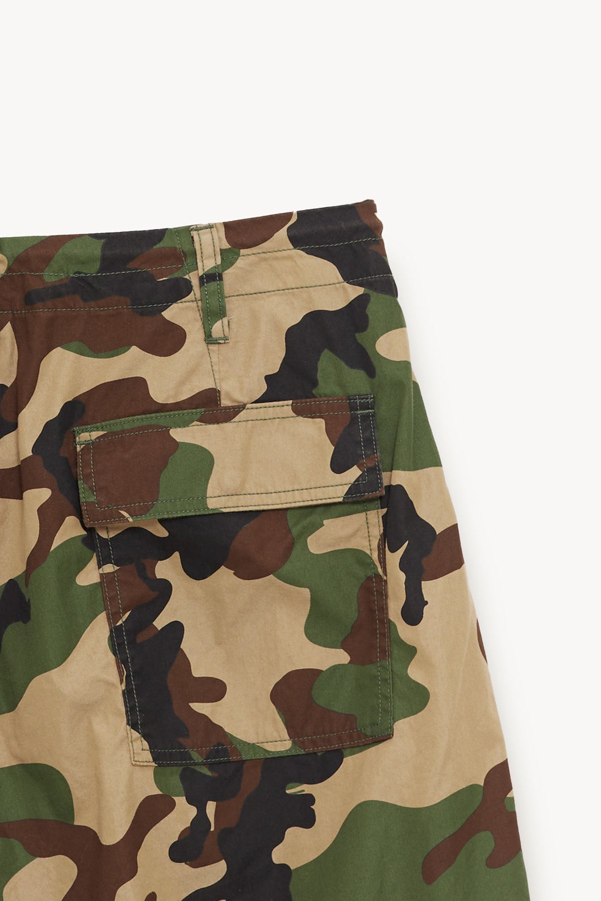 STUSSY GREEN CAMO SURPLUS SHORT