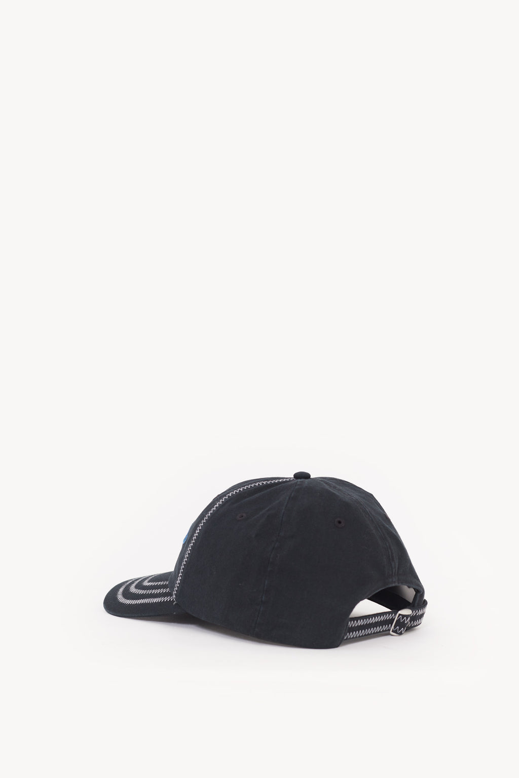 STUSSY BLACK LP OVAL STAR CAP