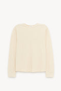 SUNFLOWER BEIGE WAFFLE LS T SHIRT