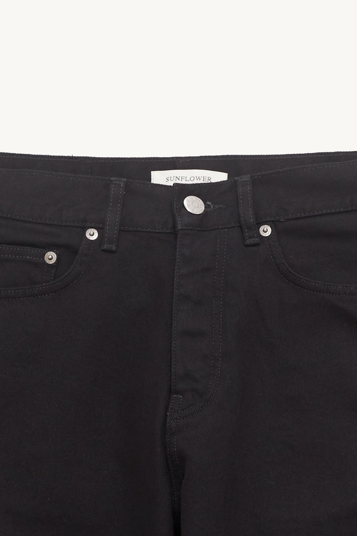 SUNFLOWER BLACK STANDARD JEANS