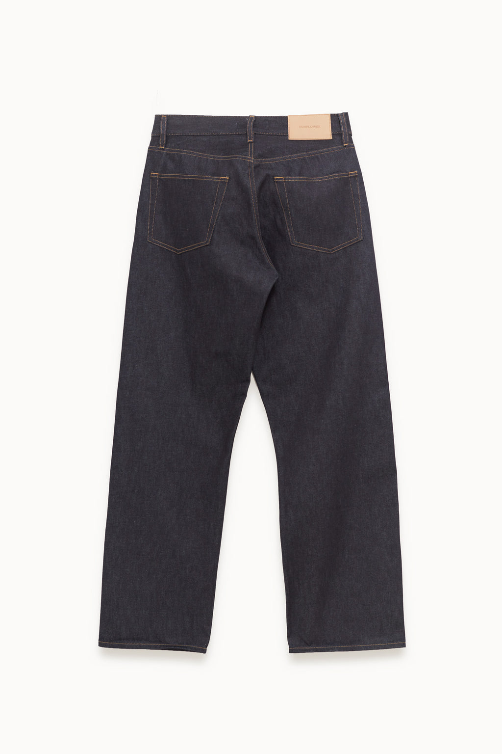 SUNFLOWER BLUE LOOSE RAW SELVEDGE DENIM