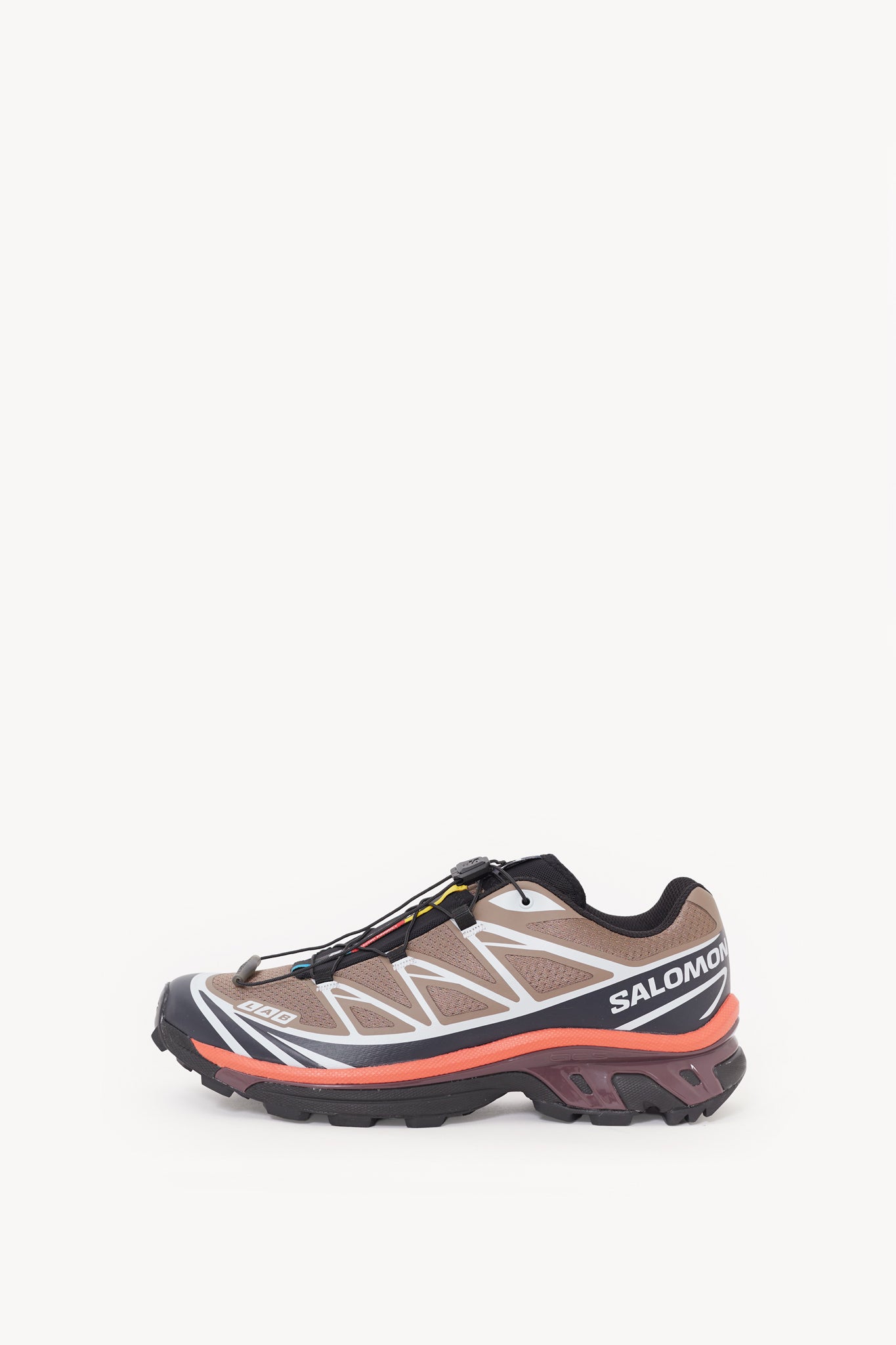 SALOMON WALNUT MARITIME BLUE XT 6 SNEAKERS