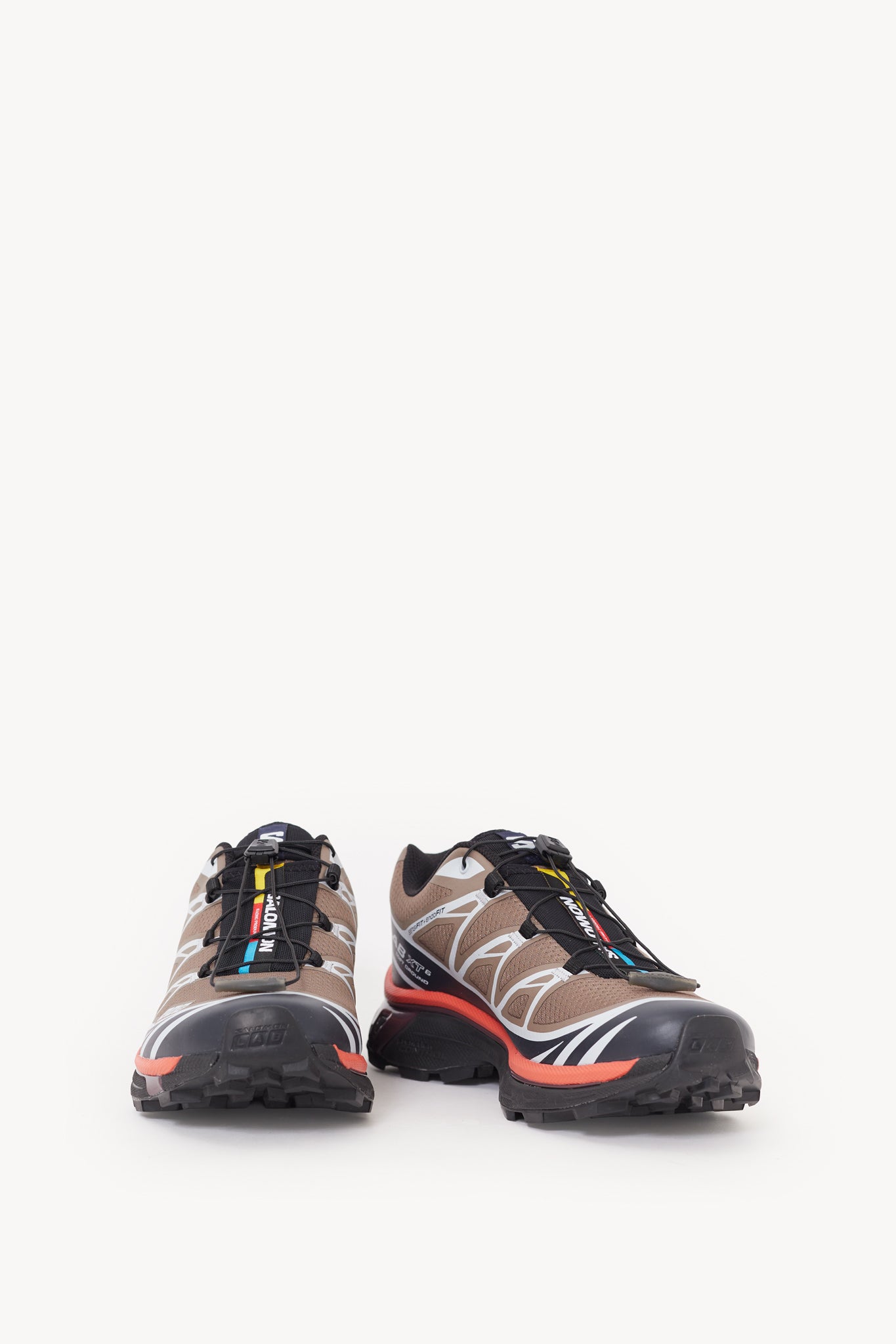 SALOMON WALNUT MARITIME BLUE XT 6 SNEAKERS