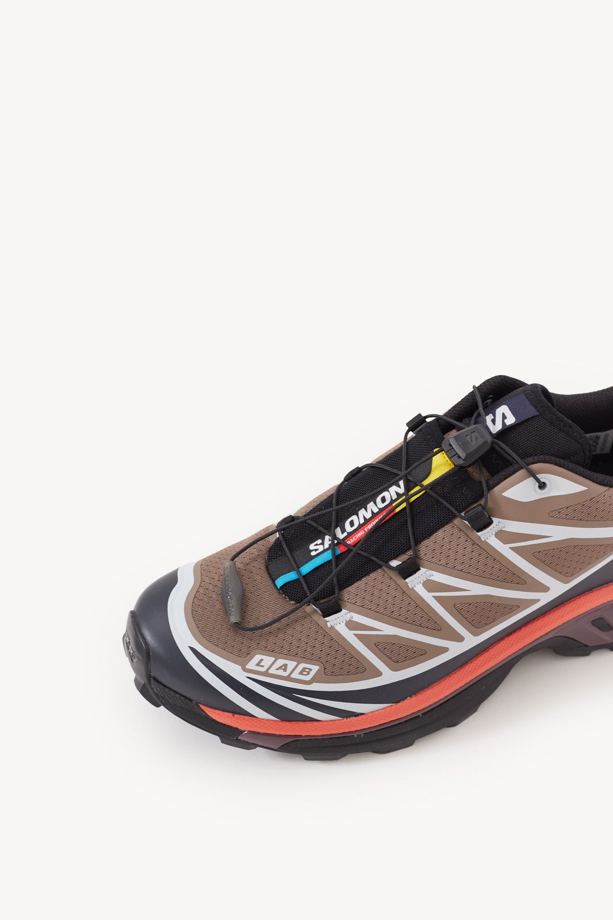 SALOMON WALNUT MARITIME BLUE XT 6 SNEAKERS