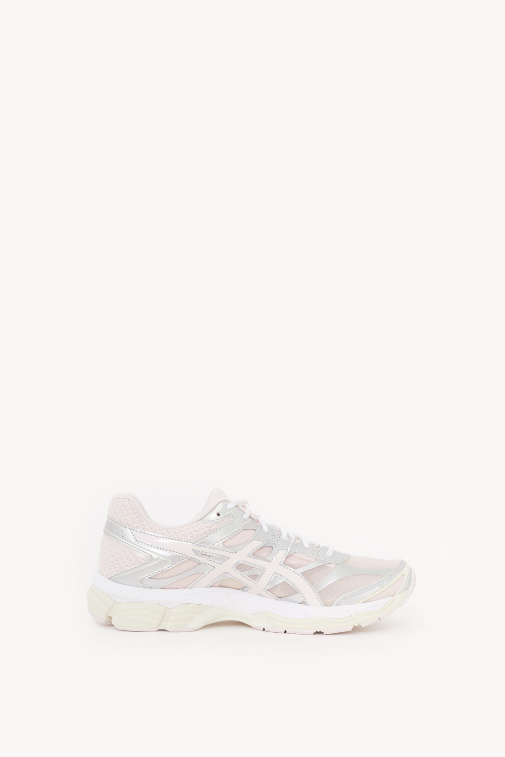 ASICS PINK CLOUD PURE SILVER GEL CUMULUS 16 SNEAKERS
