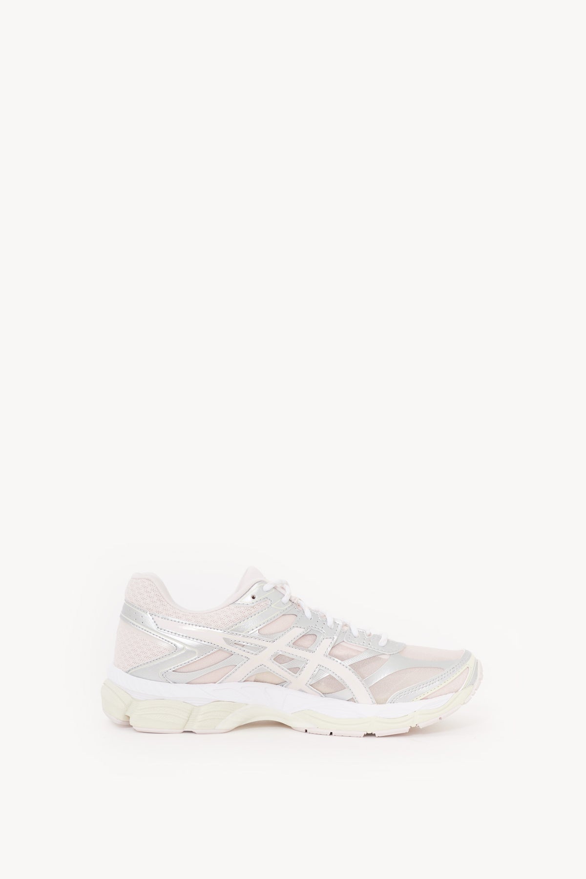 ASICS PINK CLOUD PURE SILVER GEL CUMULUS 16 SNEAKERS