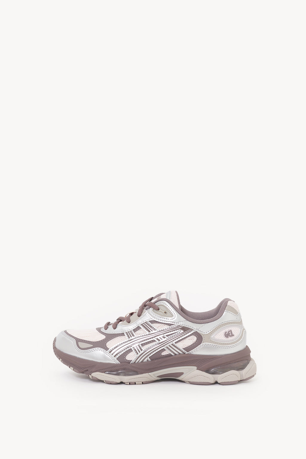 ASICS PINK CLOUD PURE SILVER GEL NYC 20 SNEAKERS