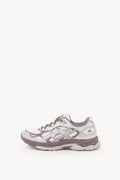 ASICS PINK CLOUD PURE SILVER GEL NYC 20 SNEAKERS