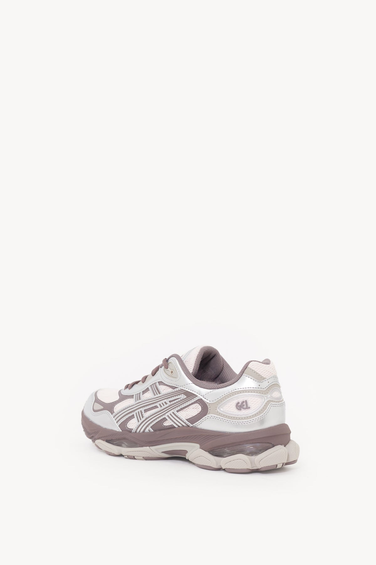 ASICS PINK CLOUD PURE SILVER GEL NYC 20 SNEAKERS