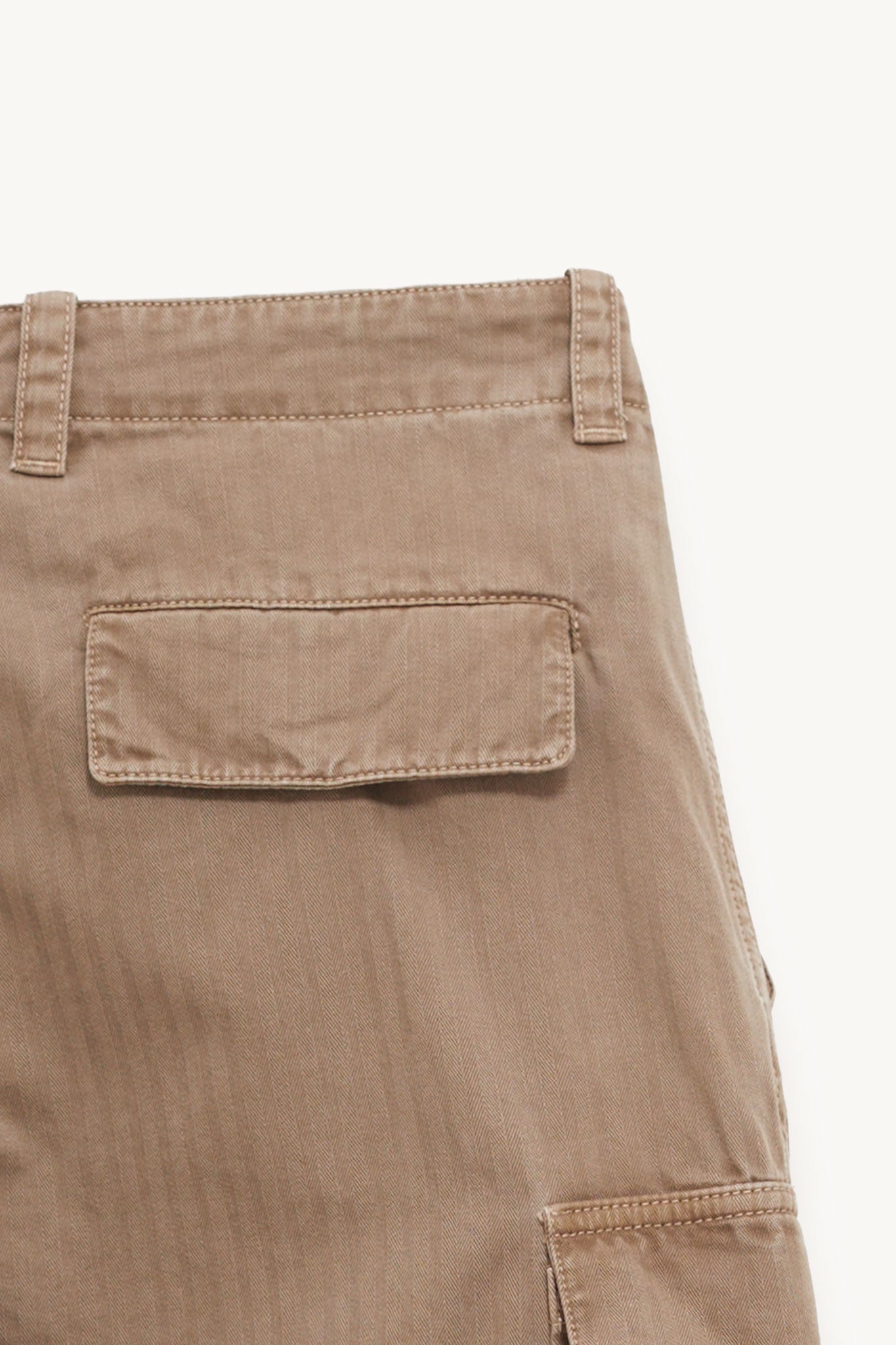 OUR LEGACY UNIFORM OLIVE HERRINGBONE MOUNT CARGO
