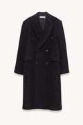 OUR LEGACY BLACK HAIRY WOOL WHALE COAT