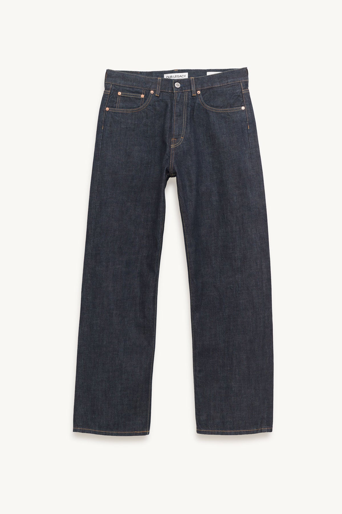 OUR LEGACY BLUE SELVEDGE THIRD CUT JEANS