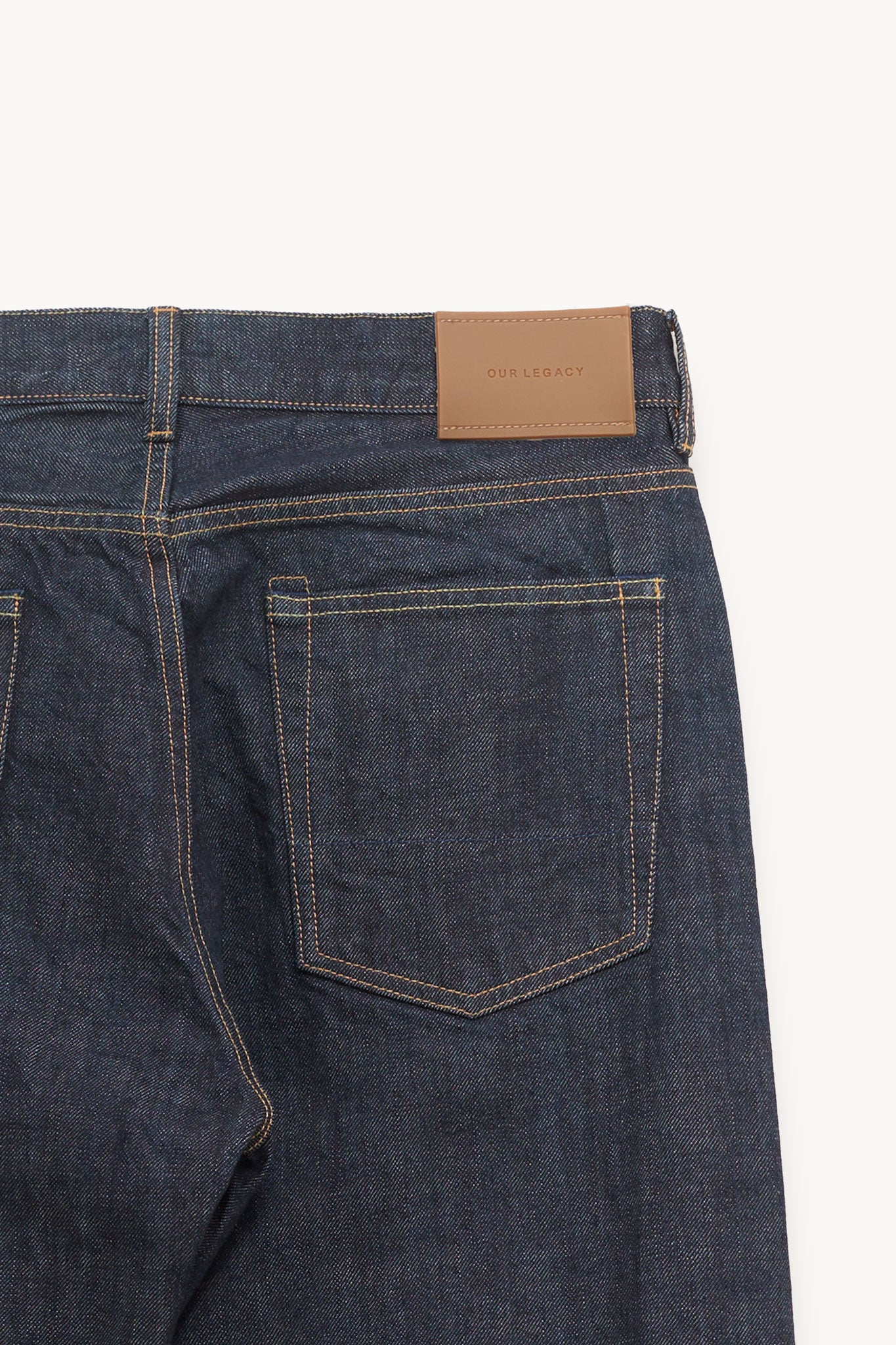 OUR LEGACY BLUE SELVEDGE THIRD CUT JEANS