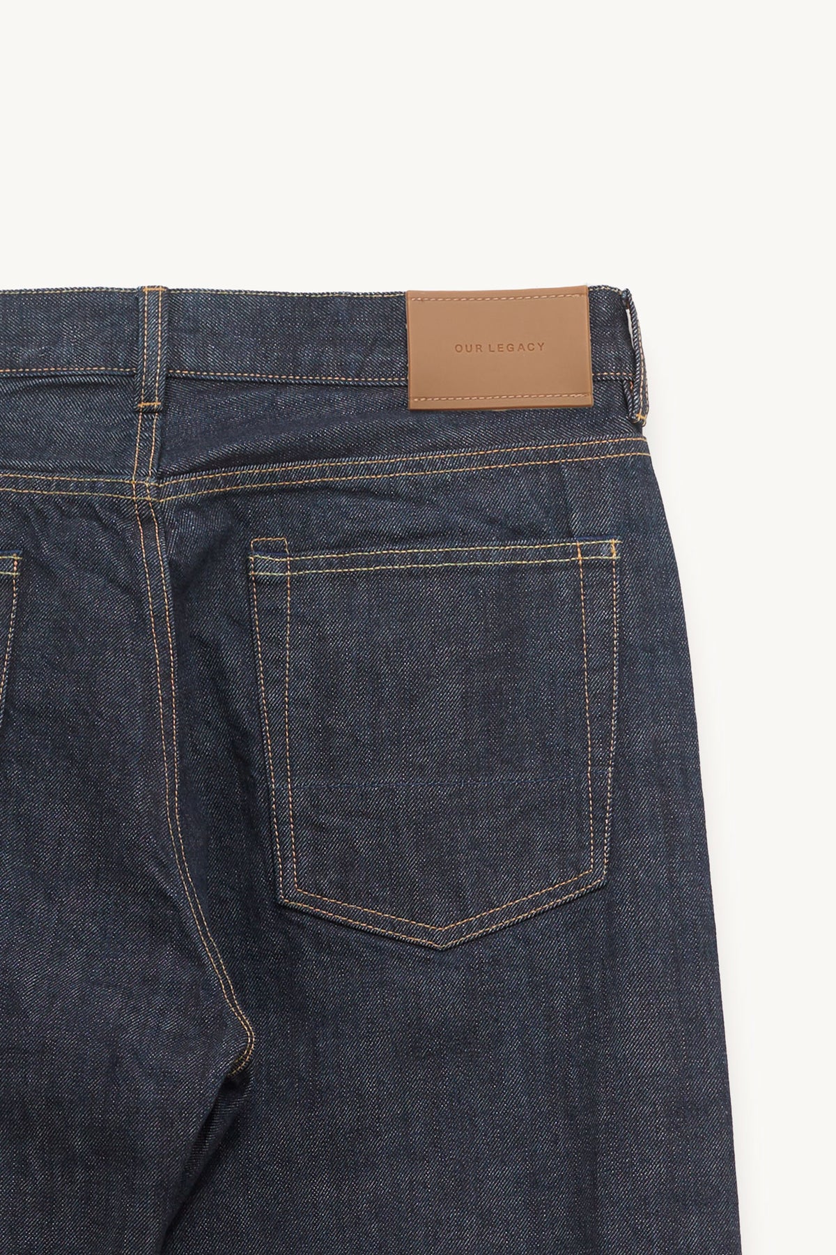 OUR LEGACY BLUE SELVEDGE THIRD CUT JEANS