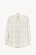 OUR LEGACY STELLA CHECK PRINT BORROWED SHIRT