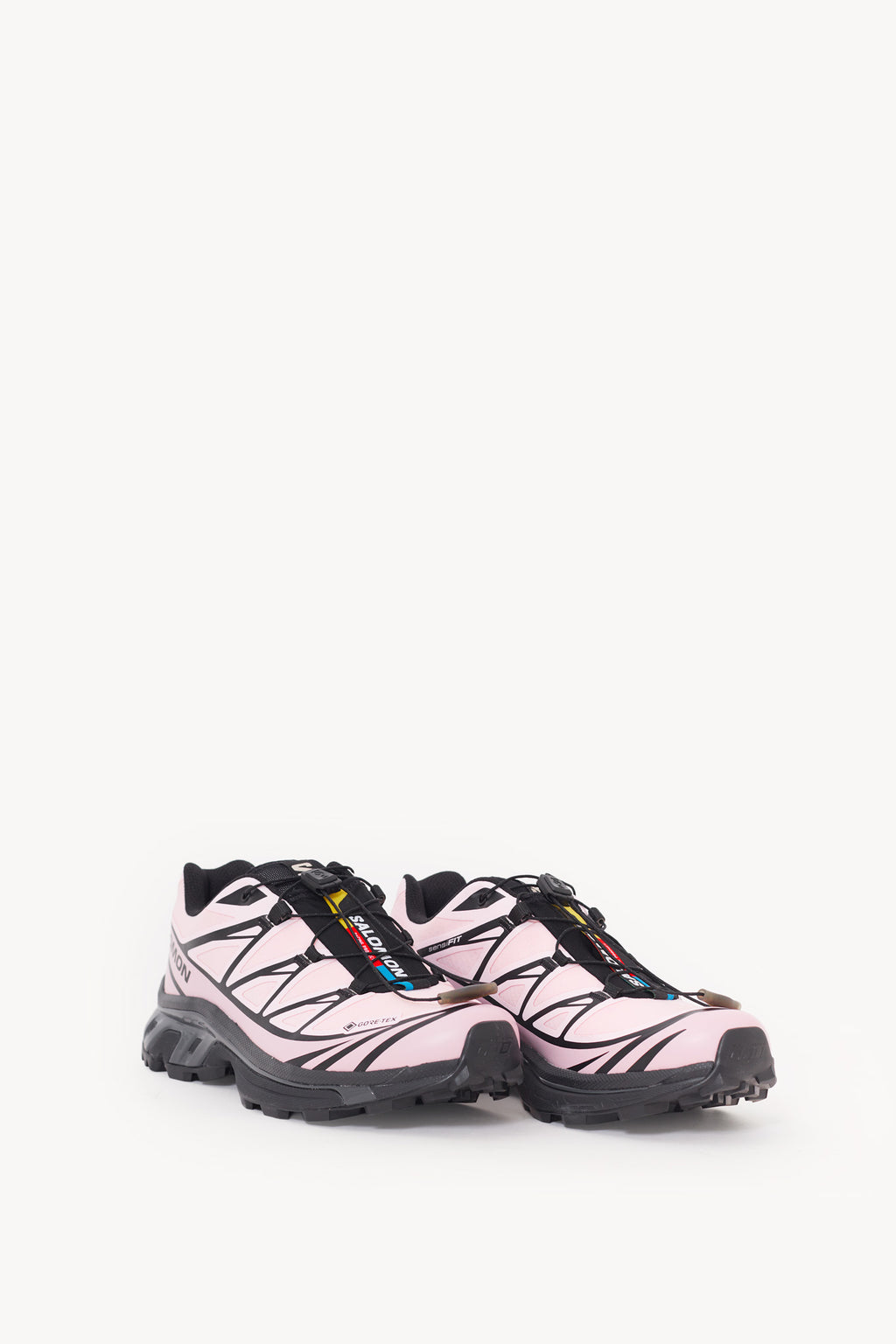 SALOMON BLACK ICY PINK XT 6 GTX SNEAKERS