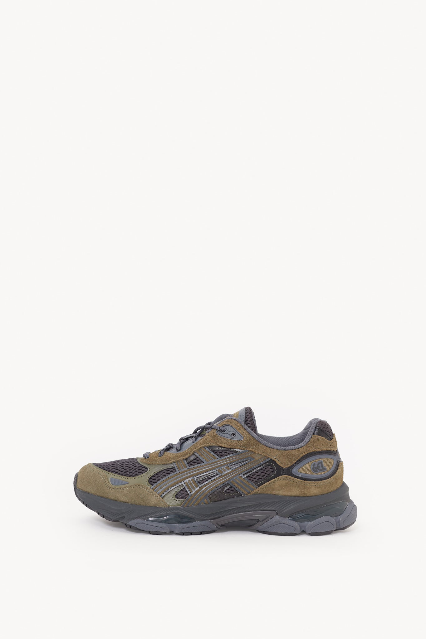ASICS GRAPHITE GREY LODEN GREEN GEL-NYC 2.0 SNEAKERS