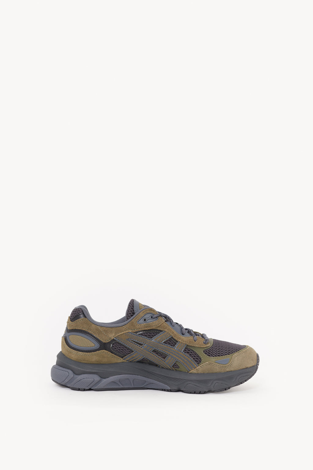 ASICS GRAPHITE GREY LODEN GREEN GEL-NYC 2.0 SNEAKERS