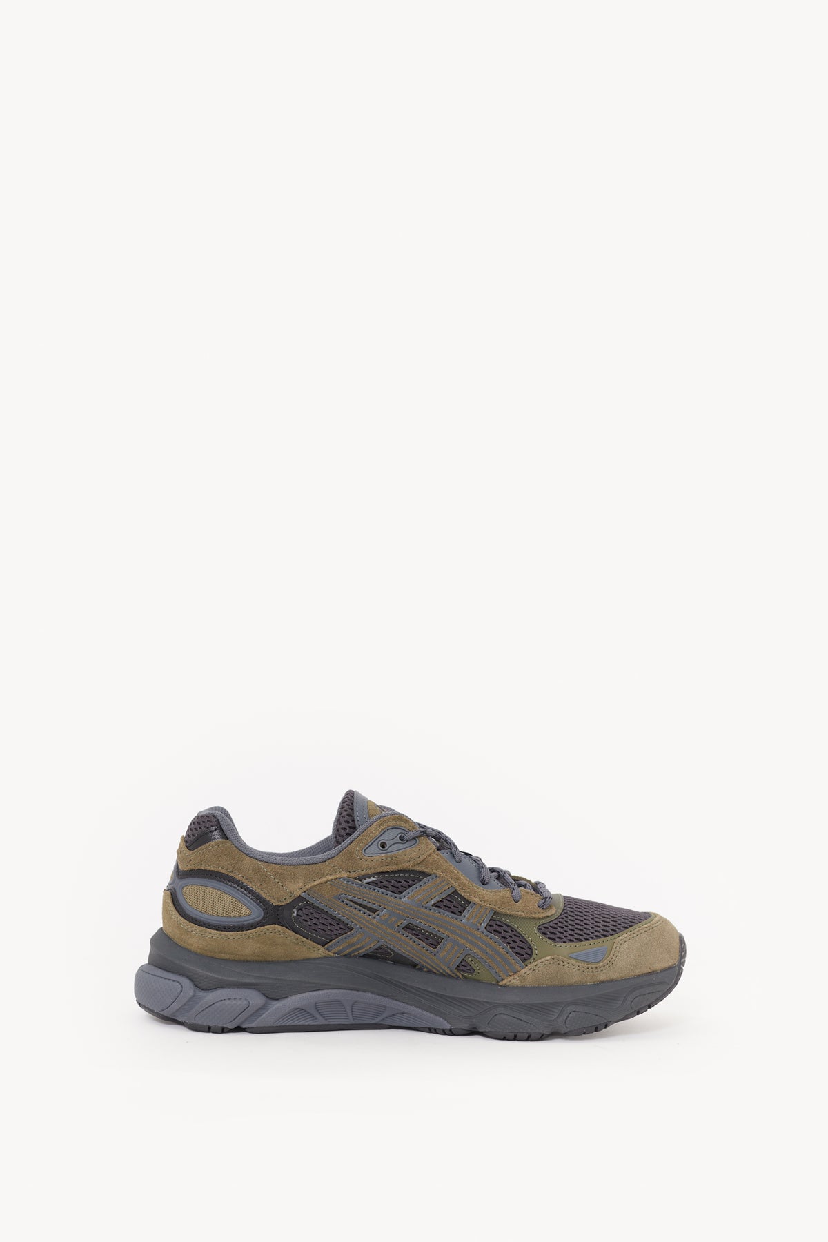 ASICS GRAPHITE GREY LODEN GREEN GEL-NYC 2.0 SNEAKERS