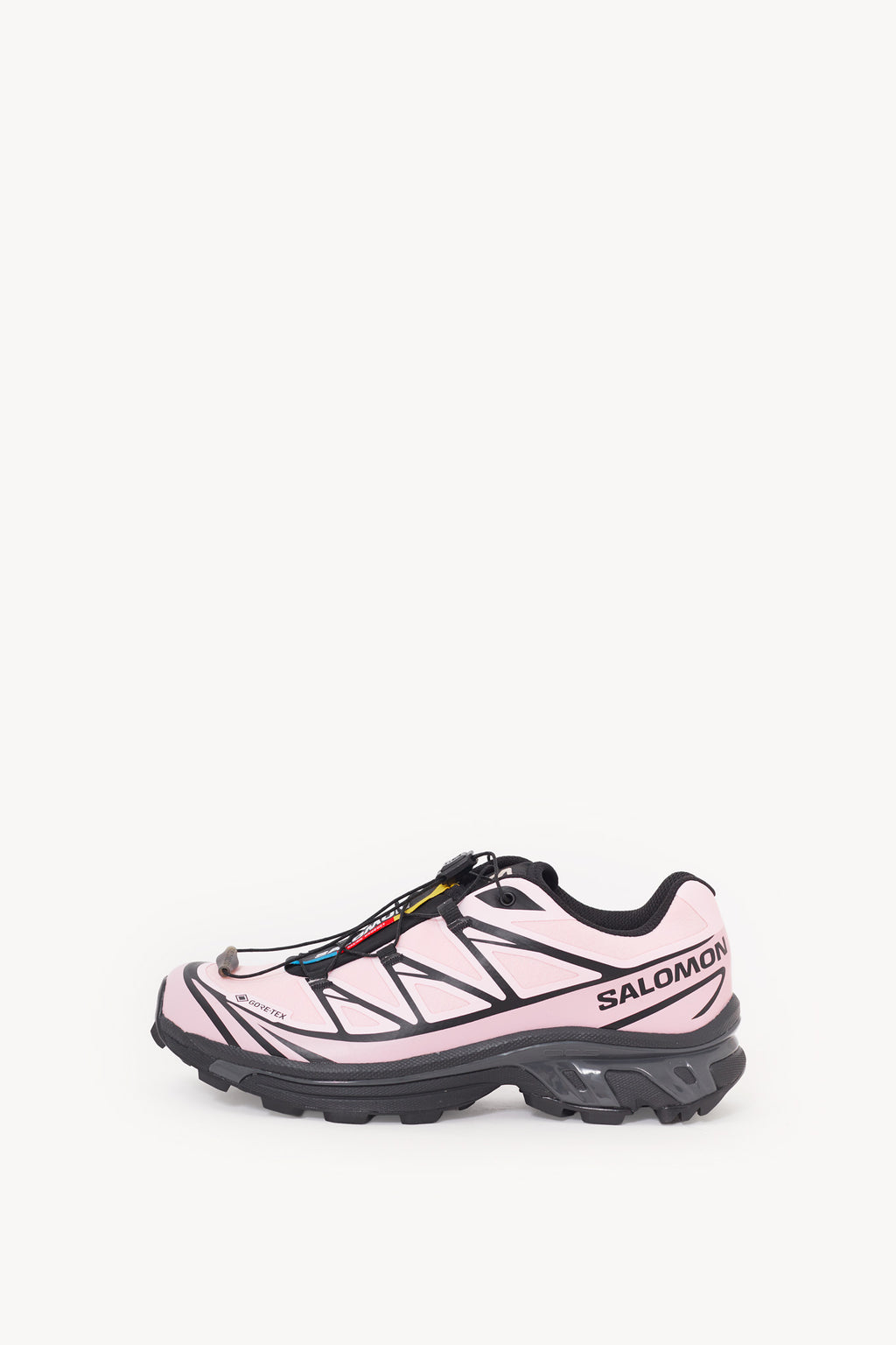 SALOMON BLACK ICY PINK XT-6 GTX SNEAKERS
