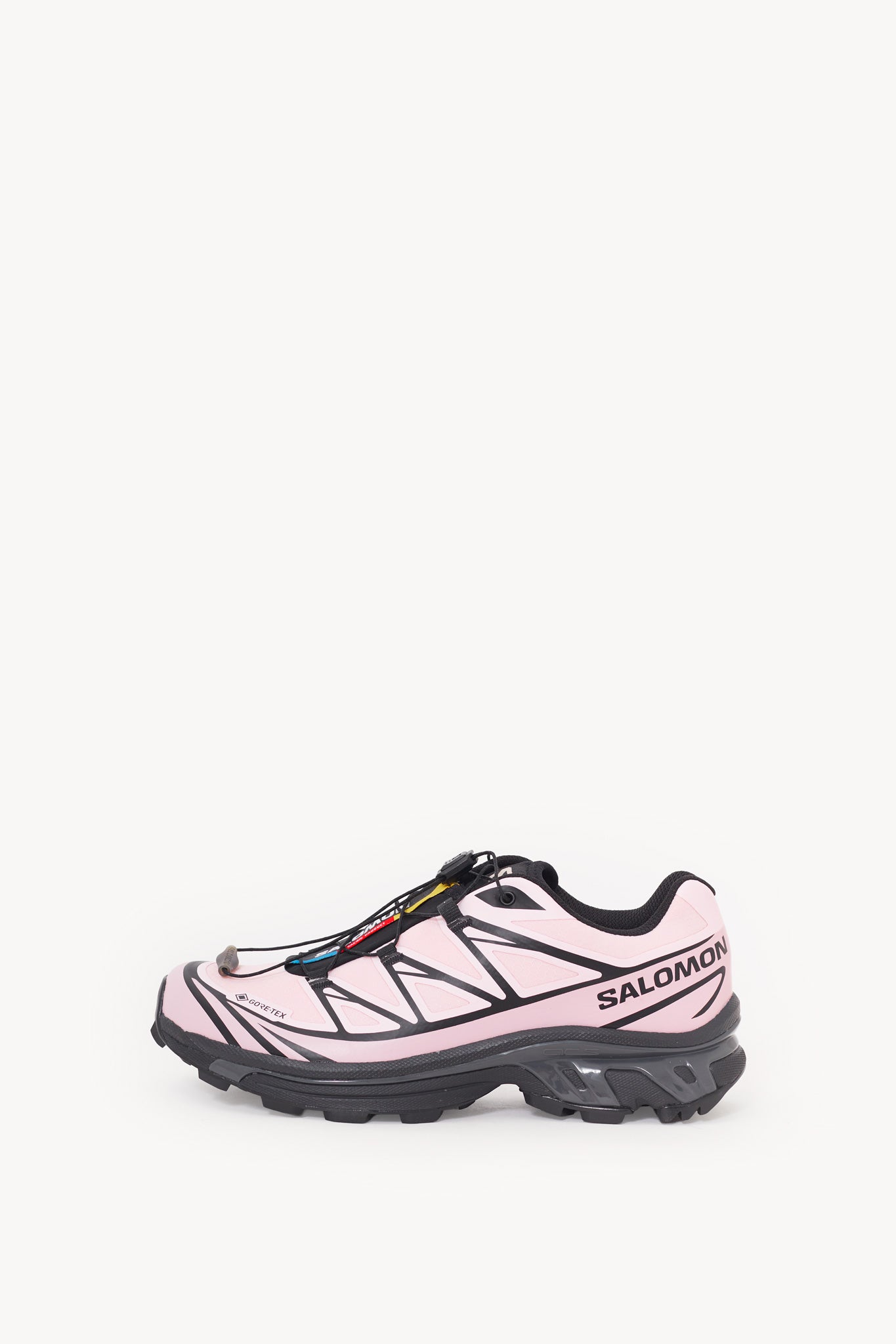 SALOMON BLACK ICY PINK XT-6 GTX SNEAKERS