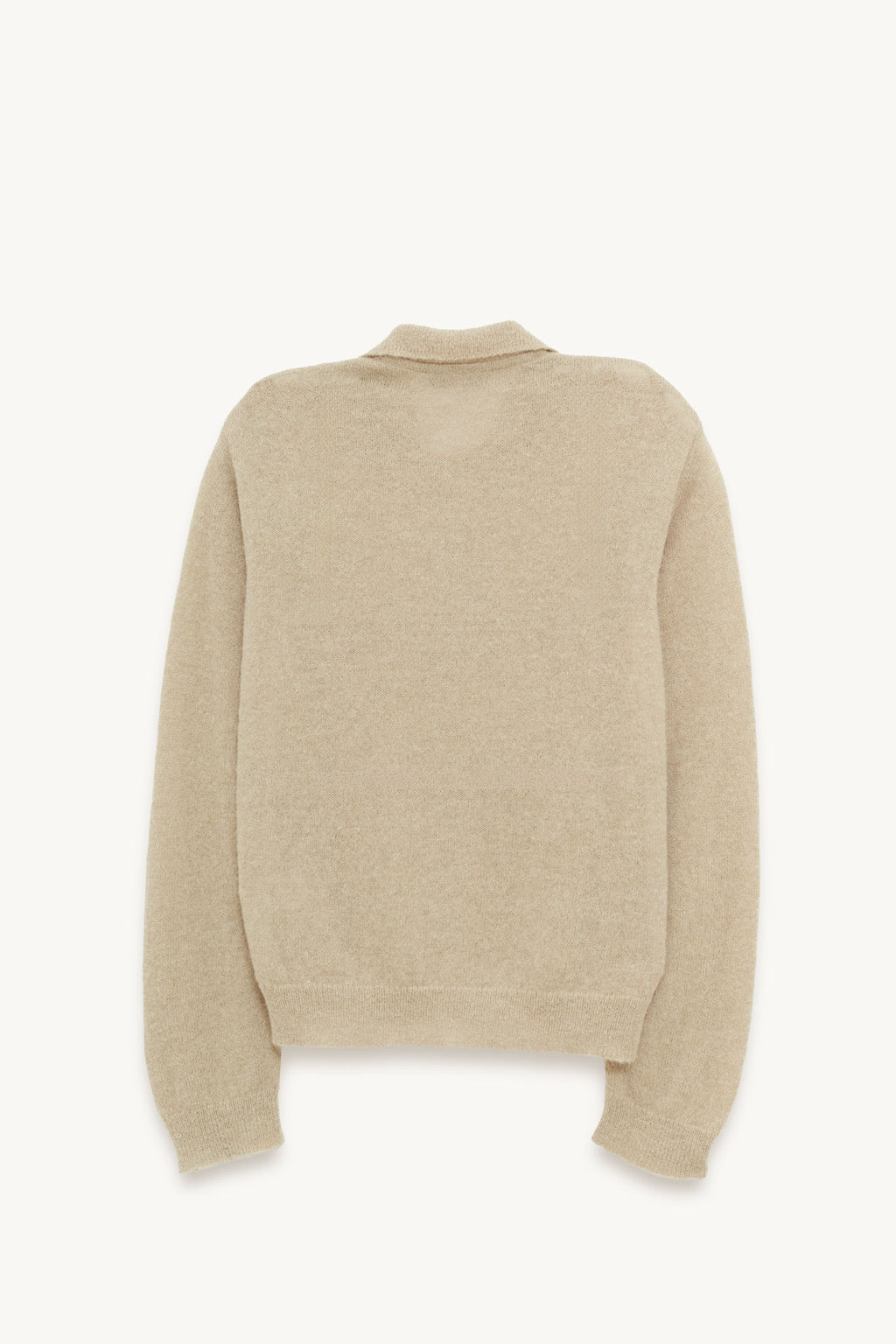 OUR LEGACY SOFT SAGE FUZZY ALPACA EVENING POLO