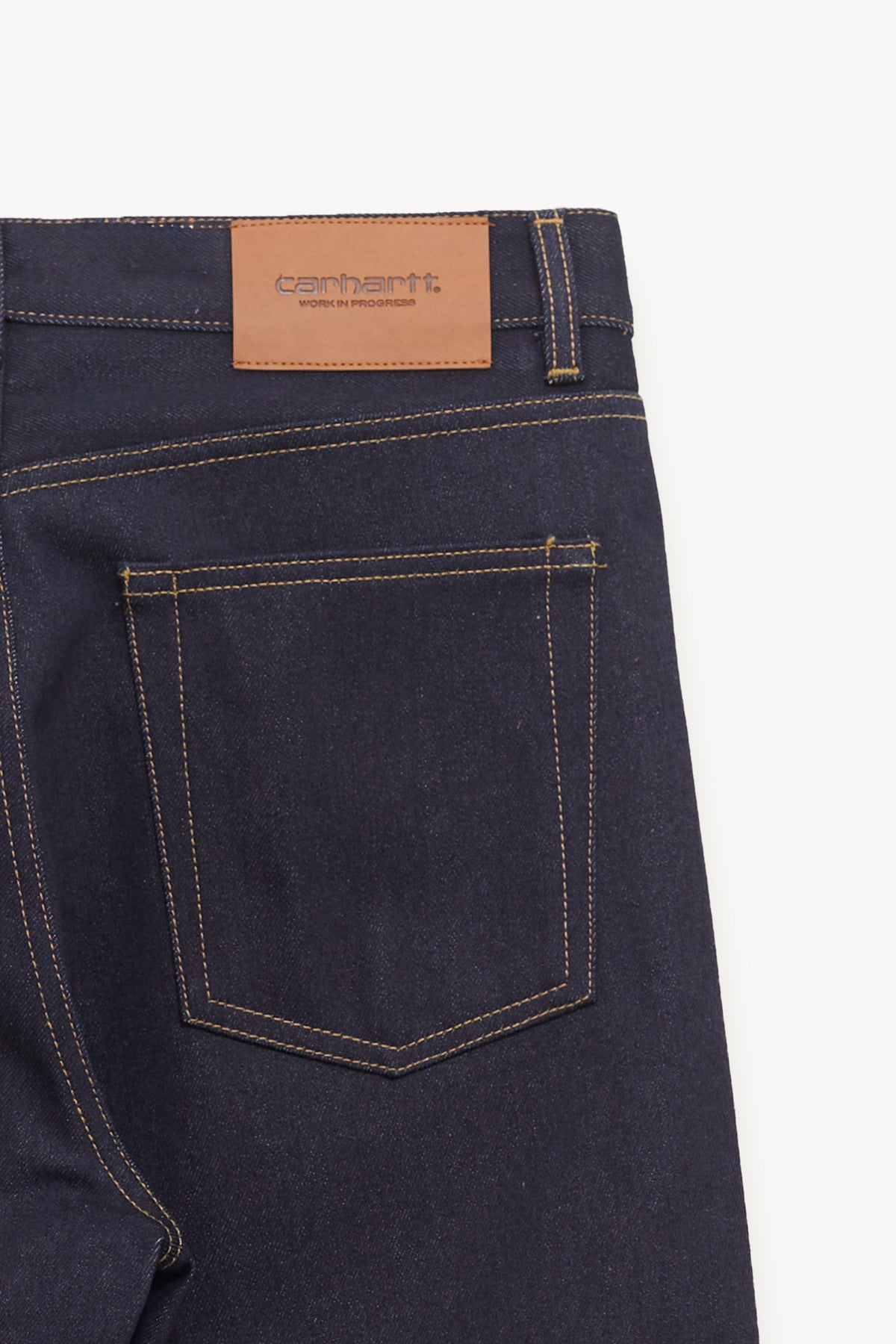 CARHARTT WIP BLUE INDIGO PAYSON DENIM TROUSER
