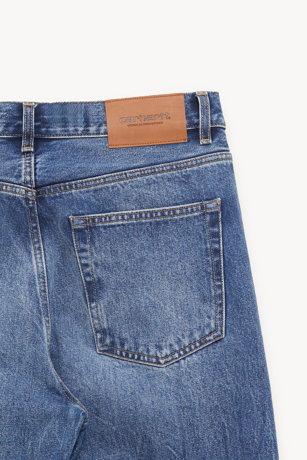CARHARTT WIP BLUE PAYSON DENIM TROUSER