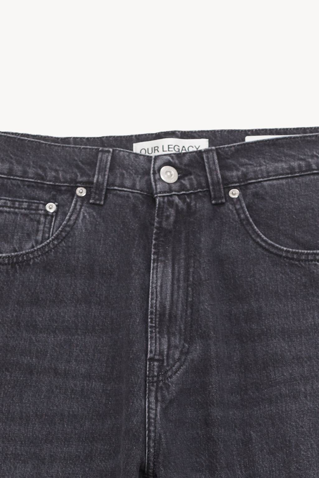 OUR LEGACY SUPERGREY WASH THIRD CUT TROUSER