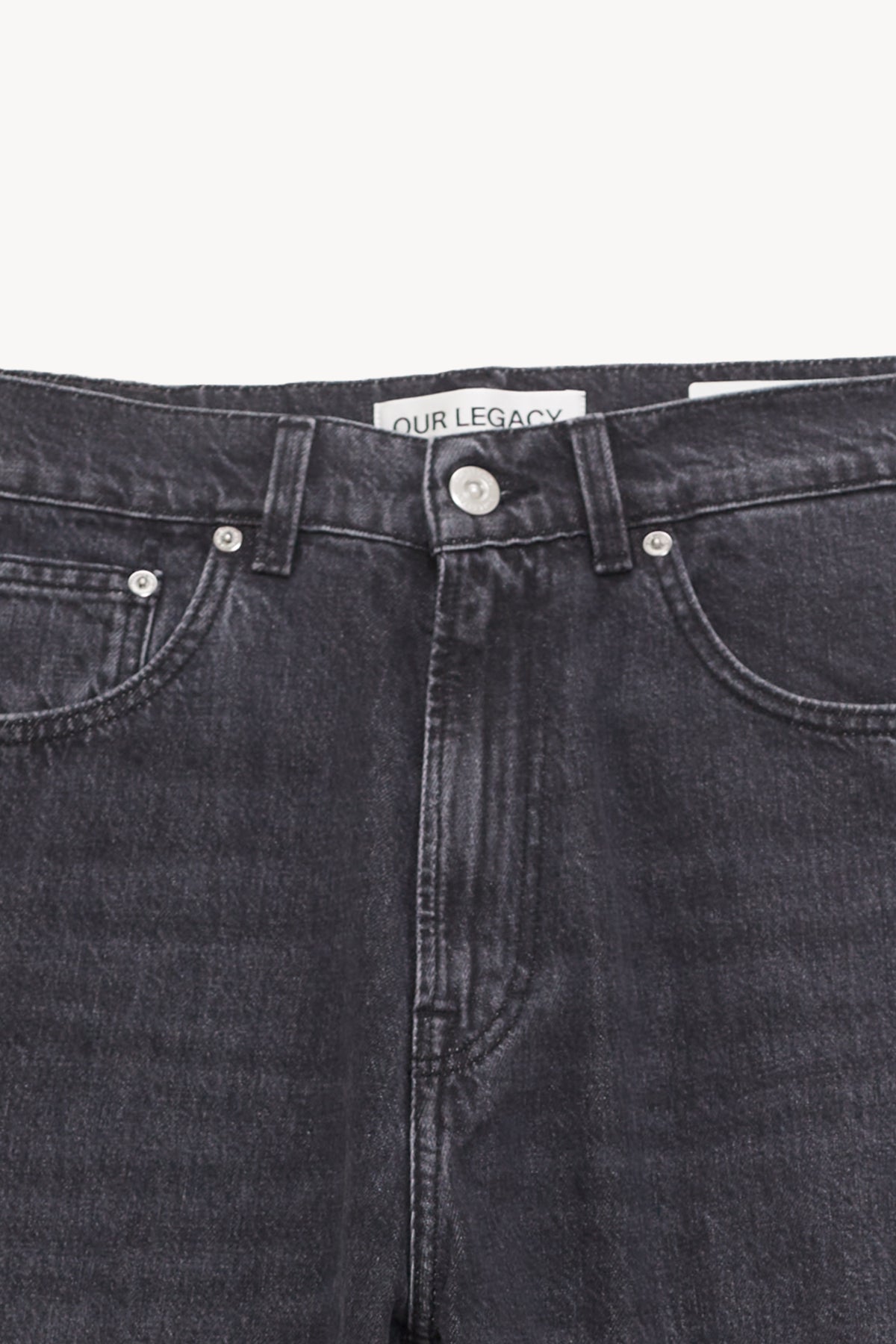 OUR LEGACY SUPERGREY WASH THIRD CUT TROUSER